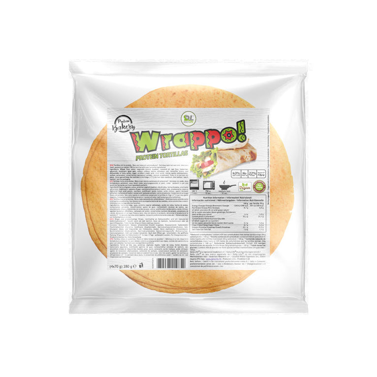 Wrappo Tortillas Proteiche 280 g (4x70 g)