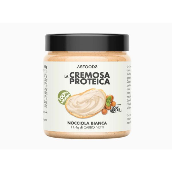 Crema Proteica Vegana Nocciola Bianca 200g