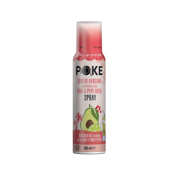 Condimento al Lime e Pepe Rosa a base di olio di Avocado - spray per Poke 100ml