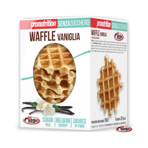 Waffle senza zuccheri vaniglia 25g (6 waffle)