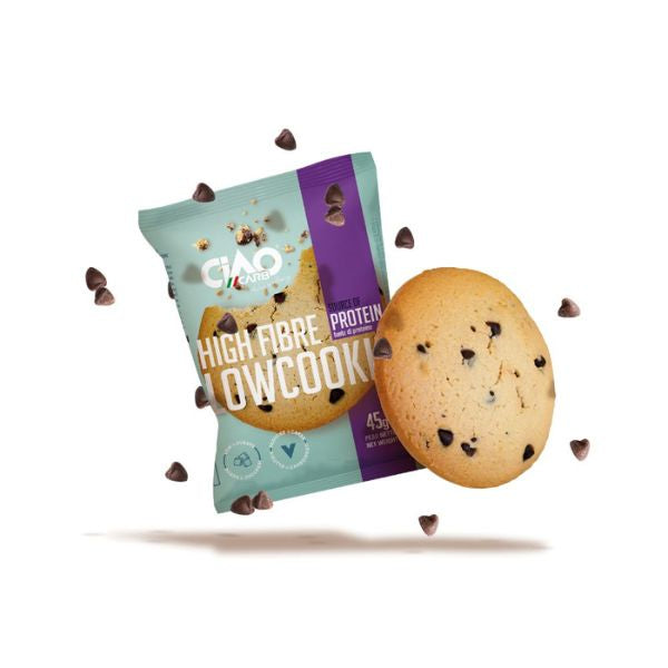 Lowcookie biscotto con gocce di cioccolato 45g