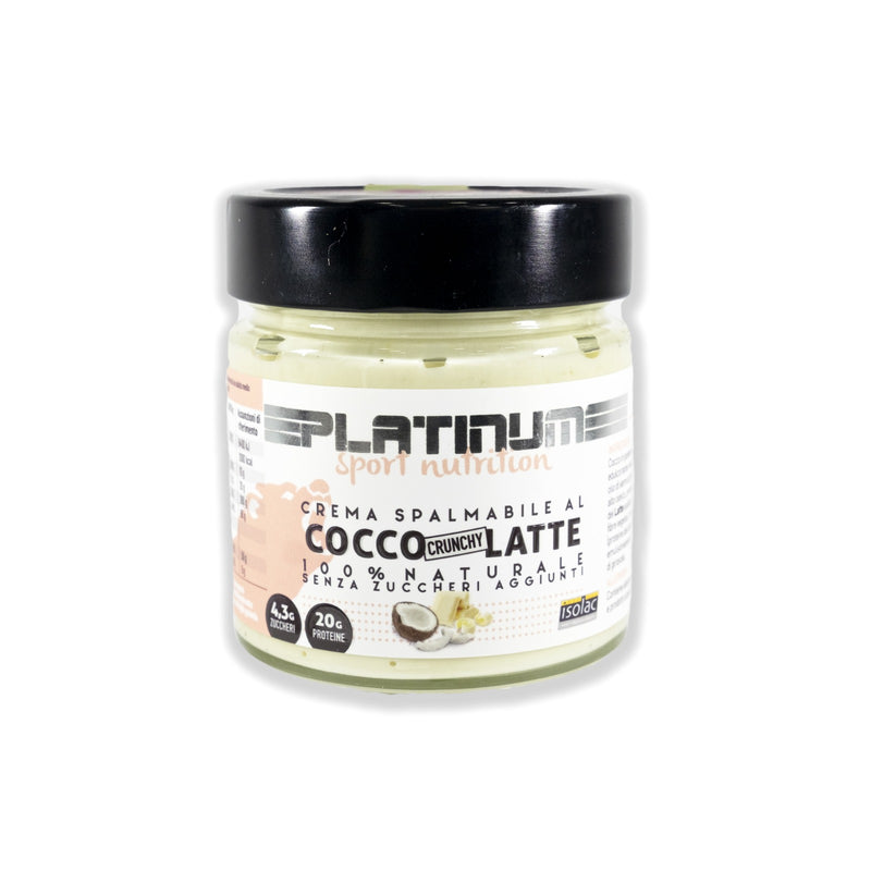 Crema Spalmabile Latte Cocco Crunchy 250g Platinum