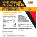 Snack KETO croccanti al gusto pizza 50g