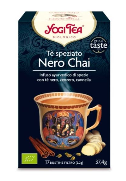 Yogi tea tè speziato nero chai