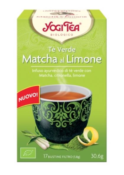 Yogi tea tè verde matcha al limone